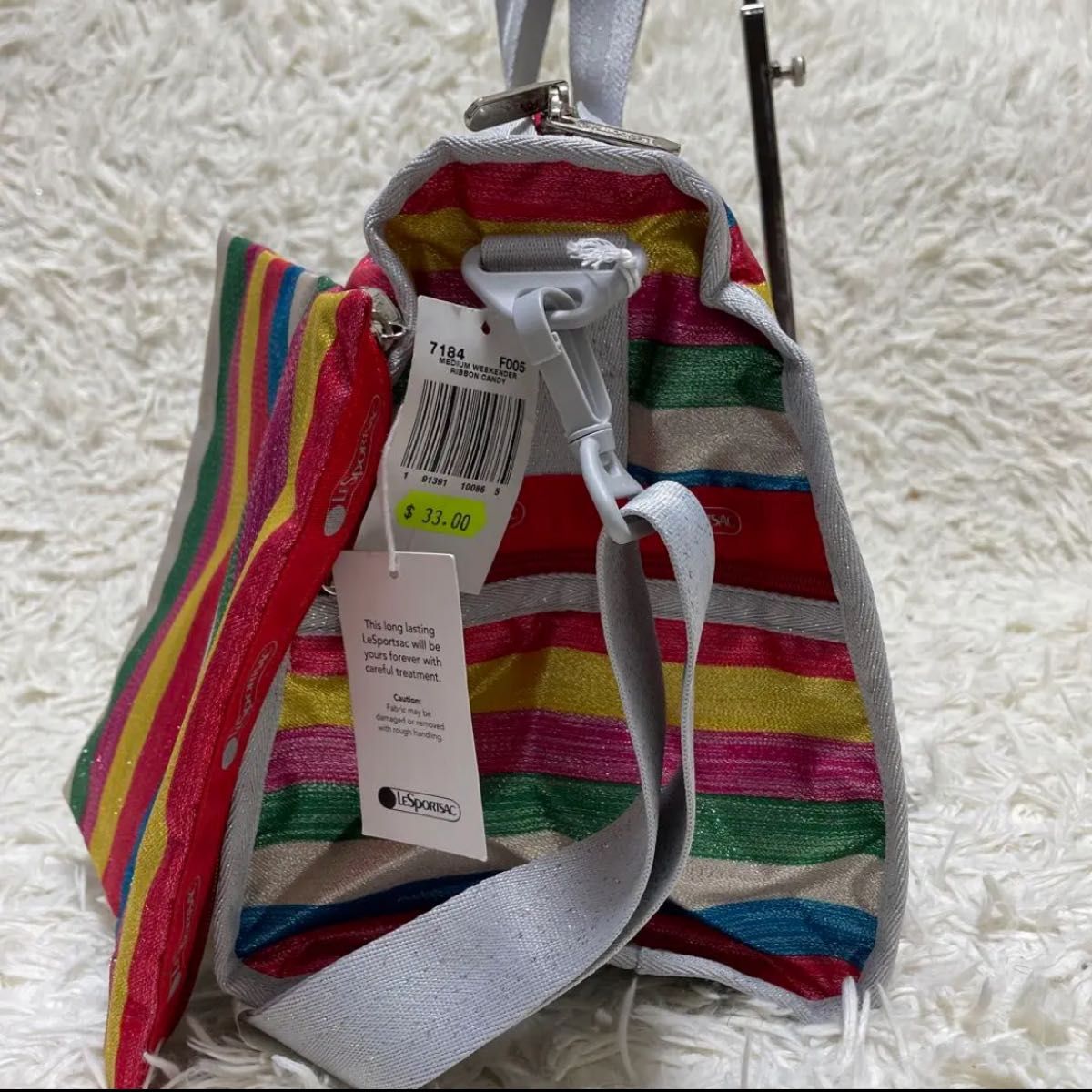 新品 LeSportsac レスポートサック 2way ボストン ショルダーバッグ