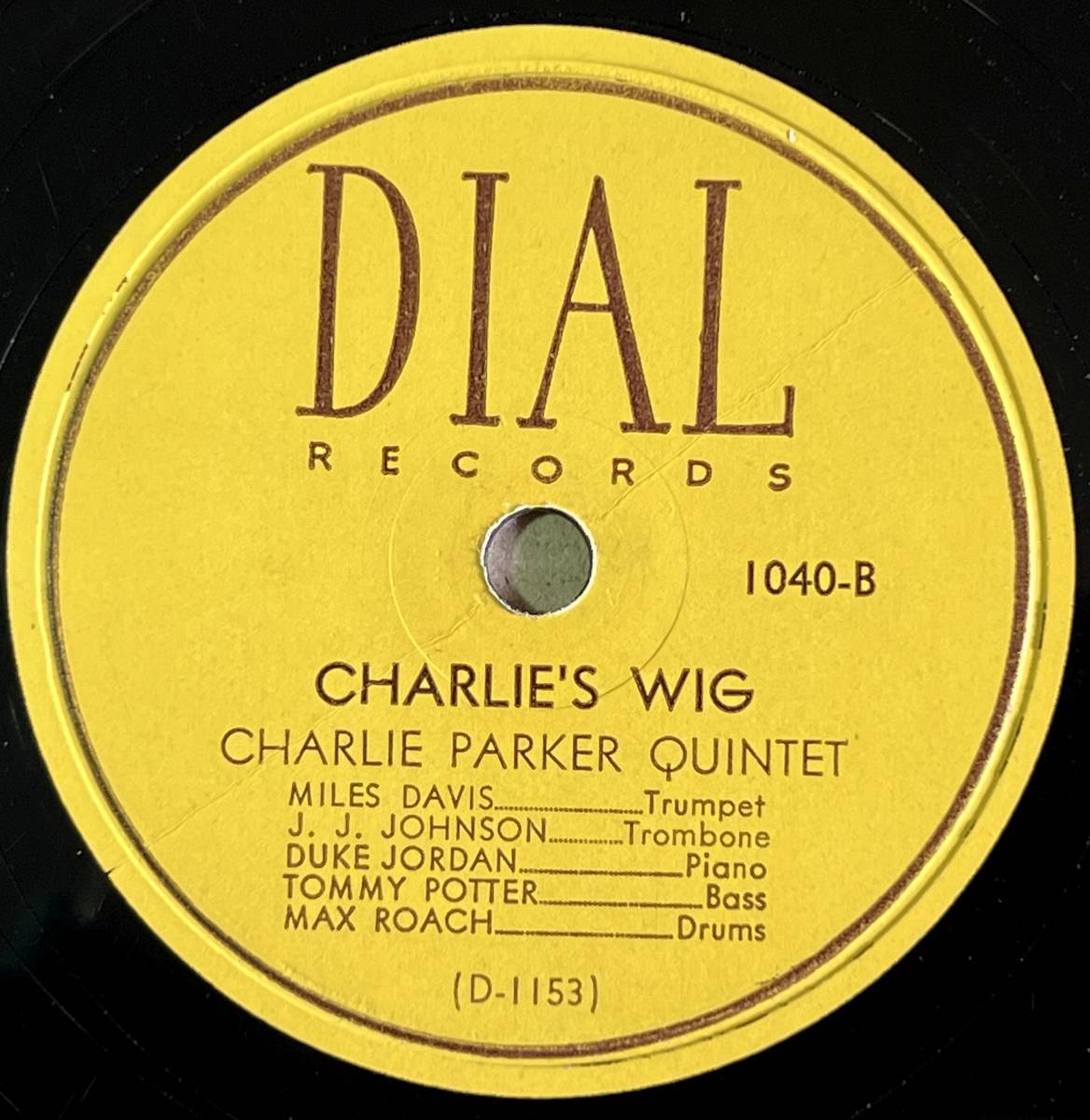 CHARLIE PARKER QUNITET DIAL Klactoveedsedstene/ Charlie’s Wig 素晴らしいサウンド!!!