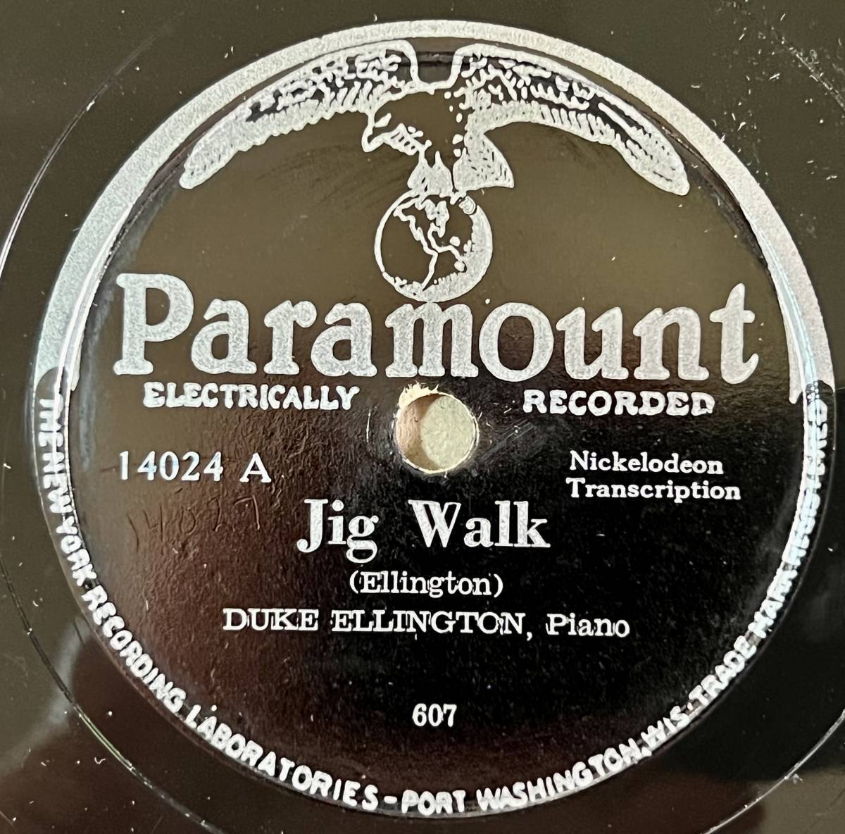 ジャズ DUKE ELLINGTON PARAMOUNT Jig Walk/ (Fats Waller) The Mess-Around
