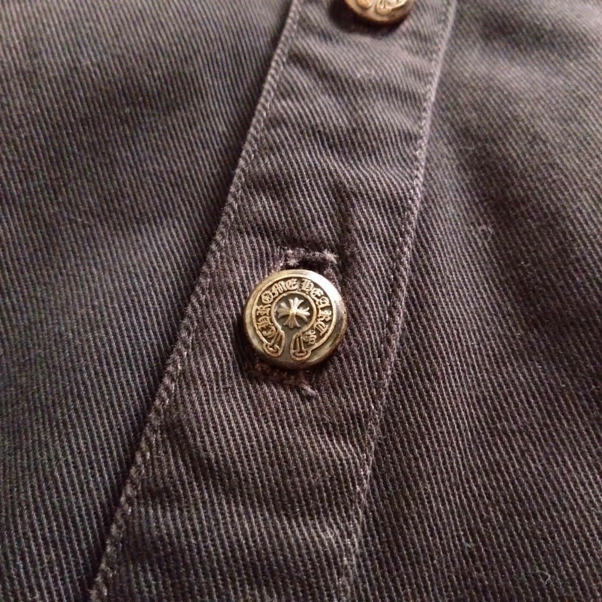 超希少 CHROME HEARTS フレアニー デニムウエスタンシャツ 超希少 CHROME HEARTS フレアニー デニムウエスタンシャツ