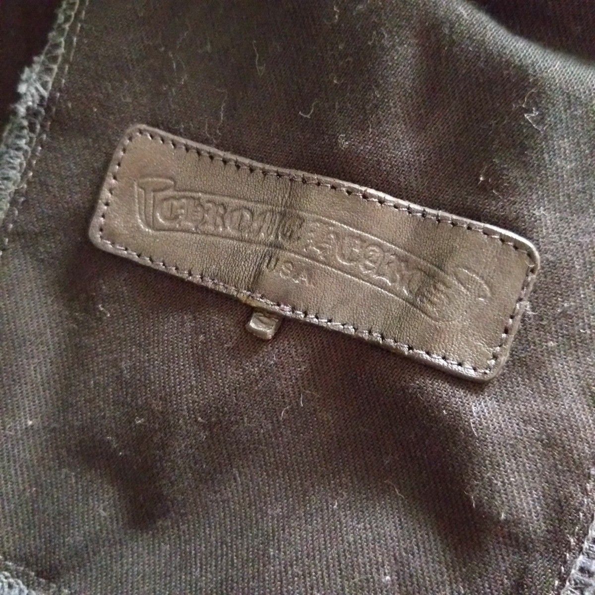 超希少 CHROME HEARTS フレアニー デニムウエスタンシャツ 超希少 CHROME HEARTS フレアニー デニムウエスタンシャツ