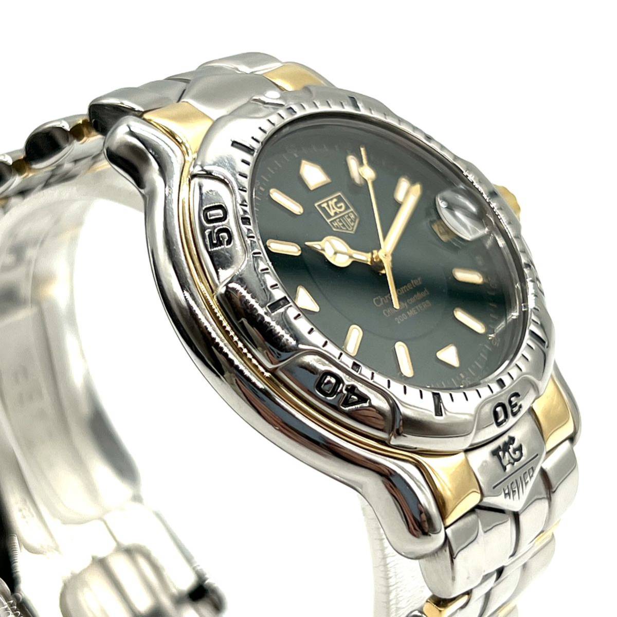 TAG HEUER タグホイヤー クロノメーター 緑文字盤 グリーン文字盤