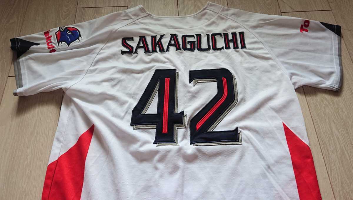 【限定】東京 ヤクルト スワローズ 坂口 復刻 ホーム ユニフォーム フリー 近鉄 バファローズ オリックス_画像5