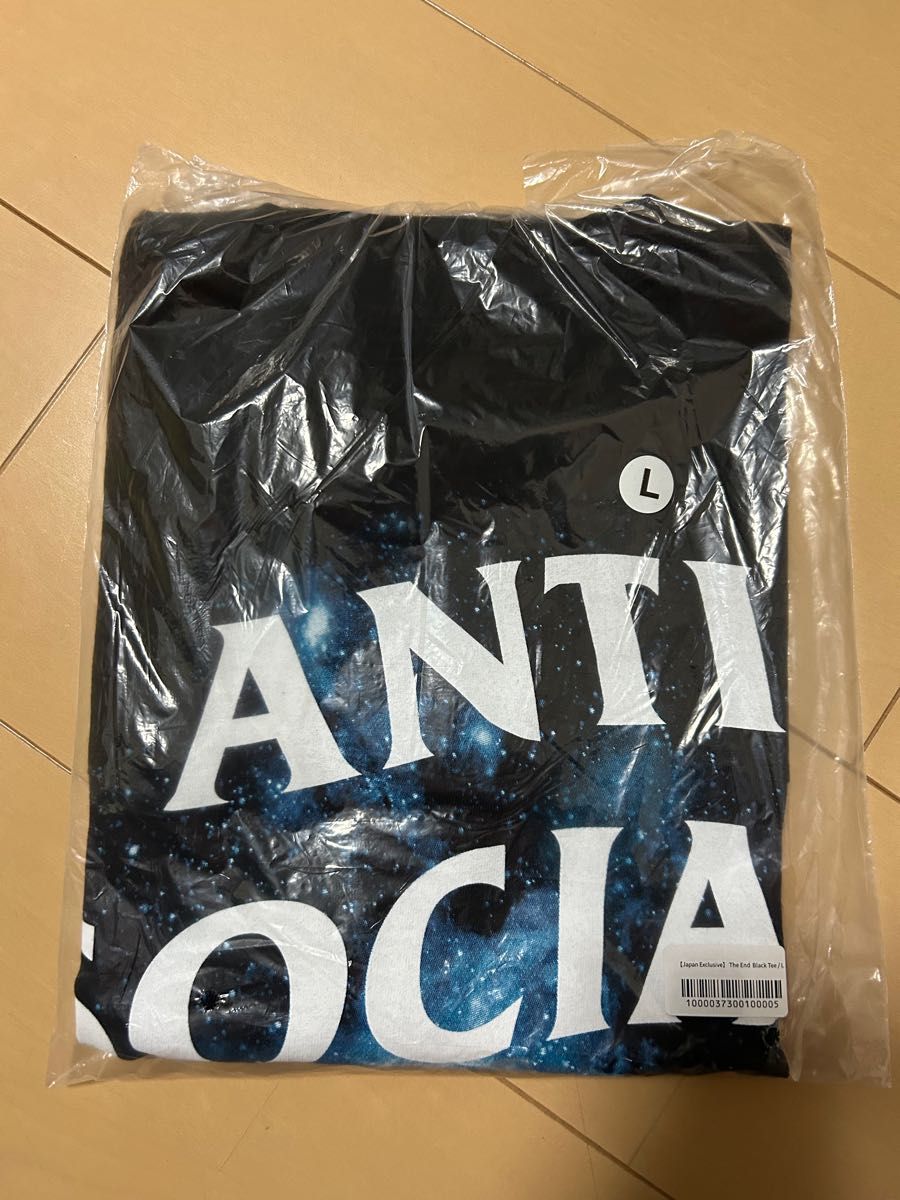 Lサイズ Anti Social Social Club【Japan Exclusive】The End Black Tee