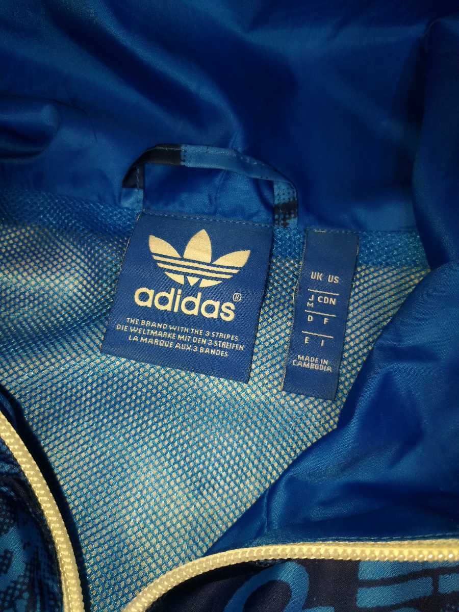adidas originals アディダス オリジナルス コロラド シューボックス ナイロンジャケット/マウンテンパーカー/トレフォイルロゴ/メンズM