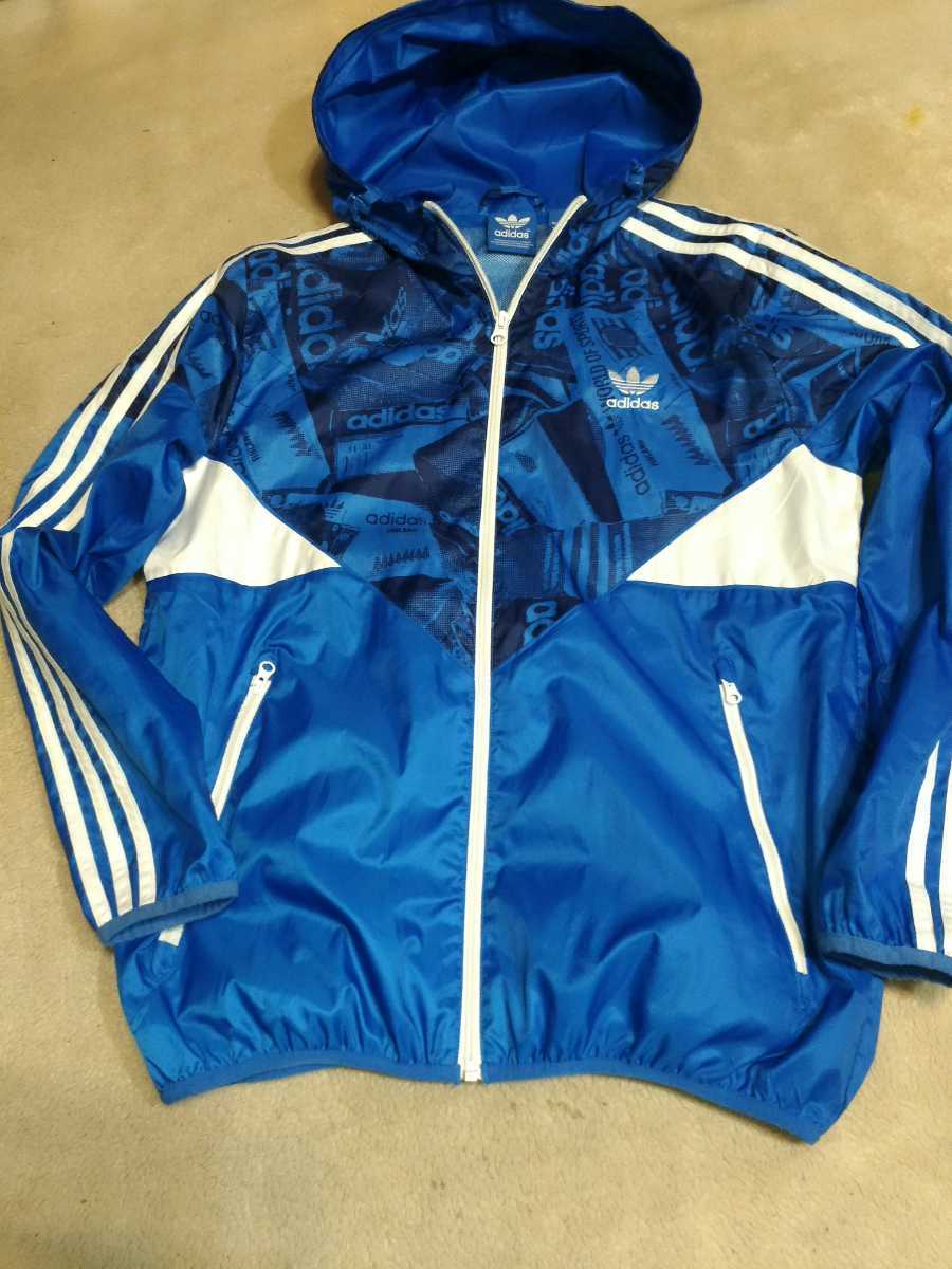 adidas originals アディダス オリジナルス コロラド シューボックス ナイロンジャケット/マウンテンパーカー/トレフォイルロゴ/メンズM