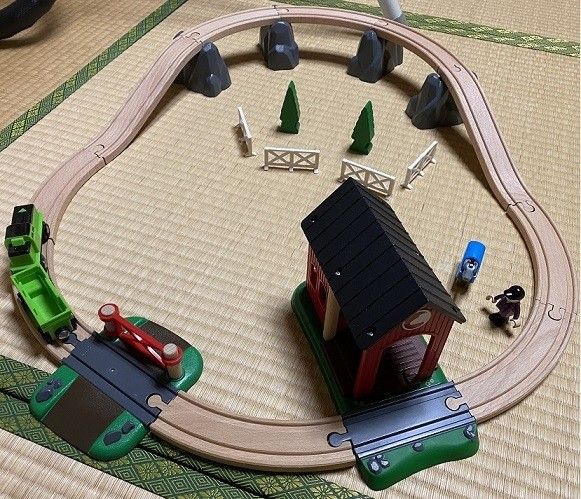 BRIO ブリオ レールウェイセット カントリーサイドホースセット　乗馬　馬術