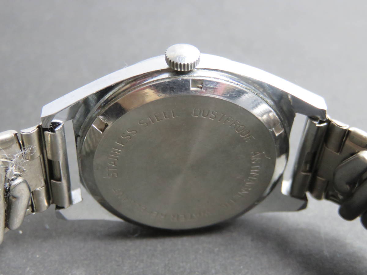 ルツェルン LUCERNE 機械式 手巻き 3針 男性用 メンズ 腕時計 スイス SWISS MOVT T672 ジャンク 稼働品_画像5