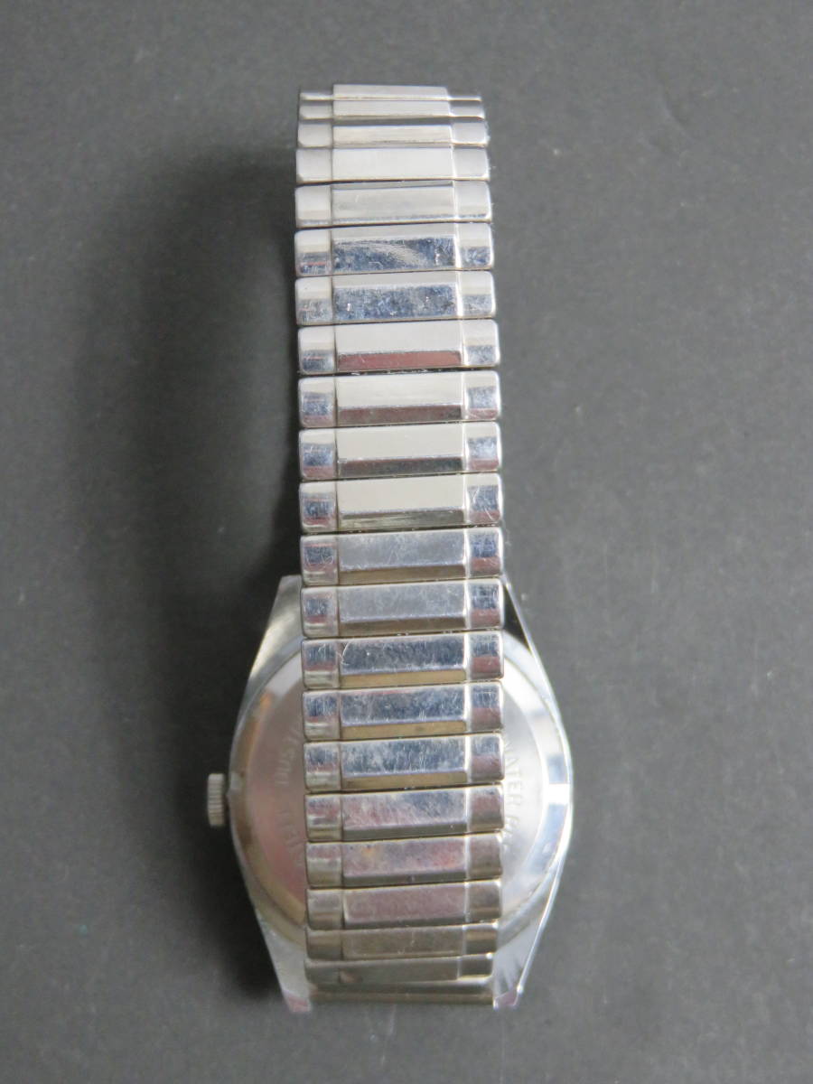 ルツェルン LUCERNE 機械式 手巻き 3針 男性用 メンズ 腕時計 スイス SWISS MOVT T672 ジャンク 稼働品_画像4