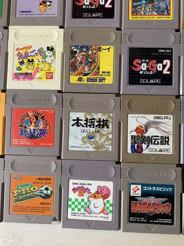 1E97 任天堂 Nintendo ニンテンドー ゲームボーイ ソフト カセット 大量 まとめて ジャンク 58本 GAMEBOY ゲーム ポケモン ボンバーマンの画像6