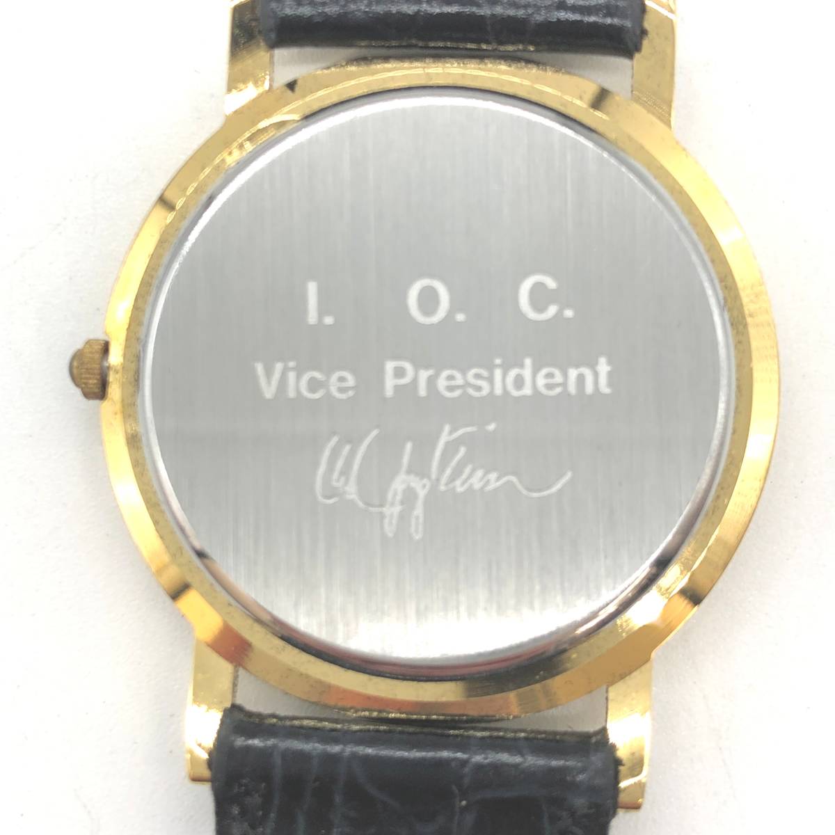 【貴重・レア】I.O.C 国際オリンピック委員会 シチウス アルティウス フォルティウス 腕時計/ケース付属の画像3