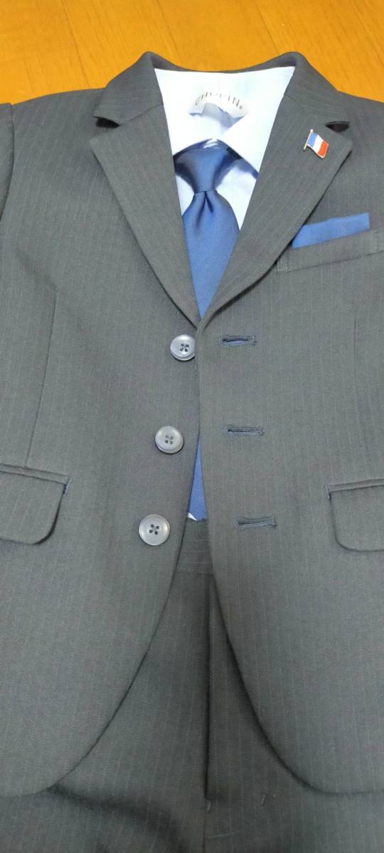 CHOPIN ショパン 男の子 スーツ 5点セット サイズ110 ネイビー 卒園式 
