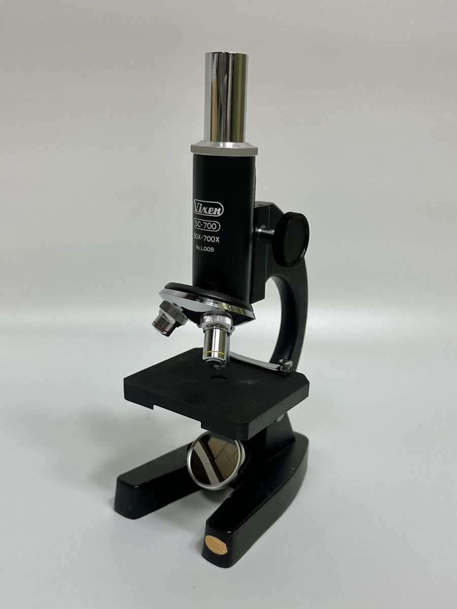 Vixen sc-700 ビクセン 顕微鏡 No.L009 中古 ジャンク扱い インテリア 置物 ヴィンテージ アンティーク_画像2