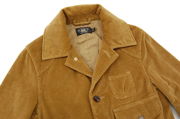 ギフト 【極美品】RRL コーデュロイ ハンティングジャケット 太畝