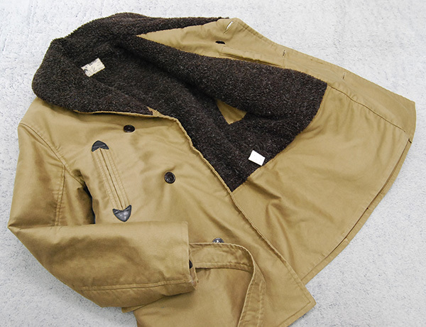 ケンドーコバヤシ着 定価¥62 790 ウィアード WEIRDO「NEBBISH COAT/ネビッシュコート」ジャングルクロス 裏ボア マッキーノコート/S