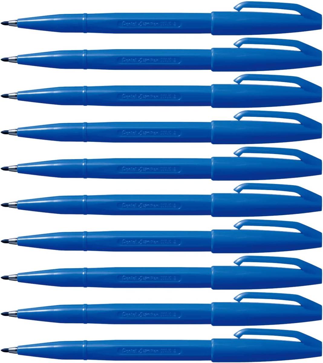  Pentel water-based pen felt-tip pen S520-CD blue 10 pcs set 