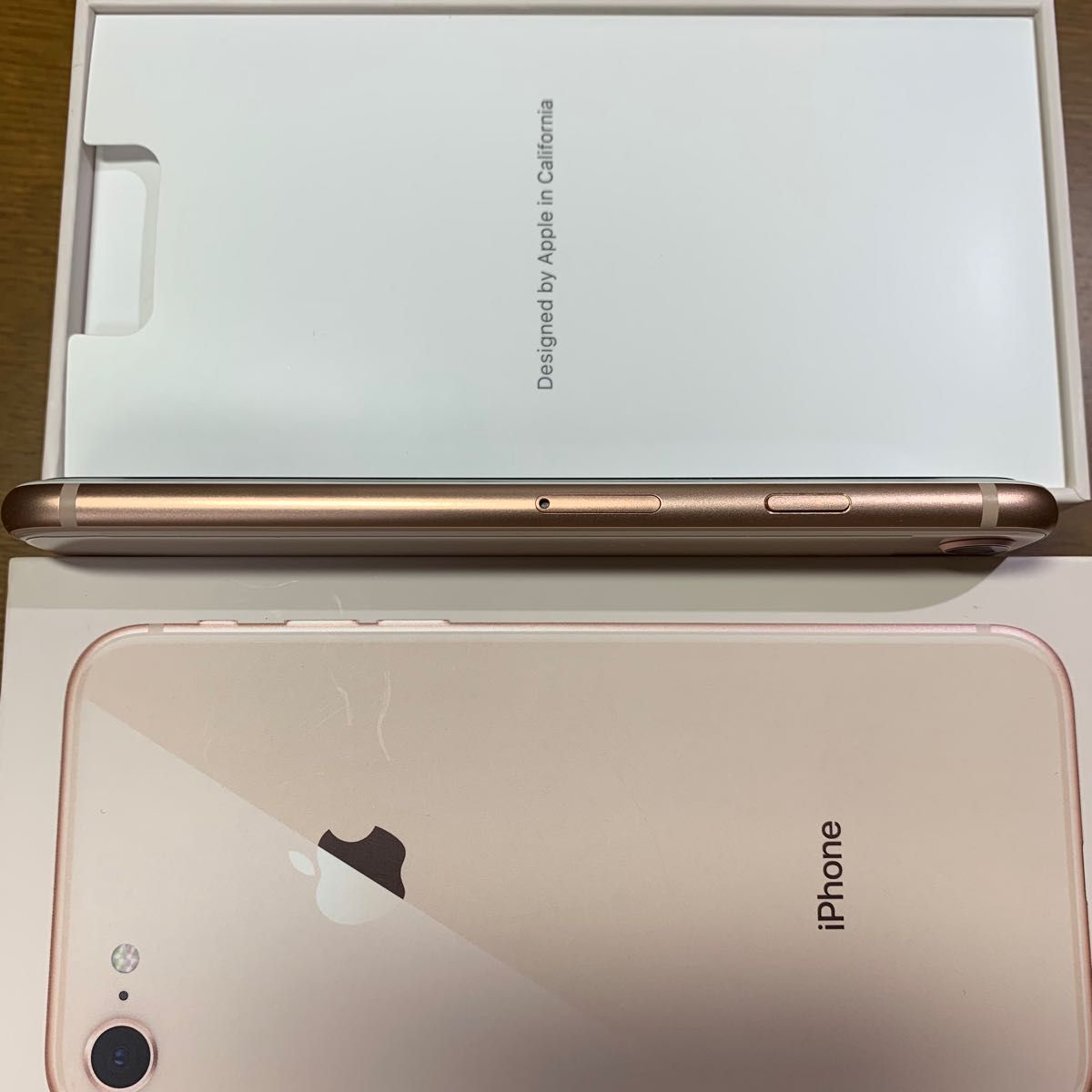 【美品・付属品完備】iPhone8 64GB ピンクゴールド SIMフリー