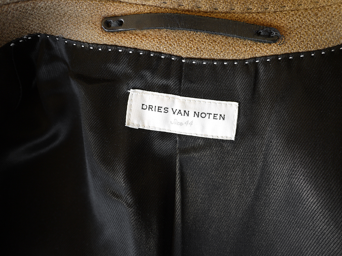 爆買い送料無料 DRIES VAN NOTEN チェスターコート ウール サイズ48