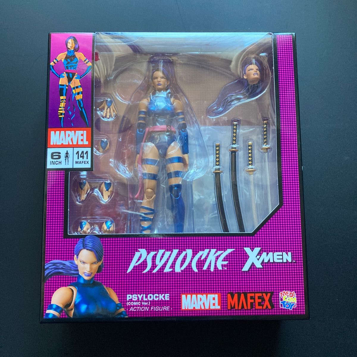 マフェックス No 141 MAFEX PSYLOCKE（COMIC Ver ）サイロック Yahoo