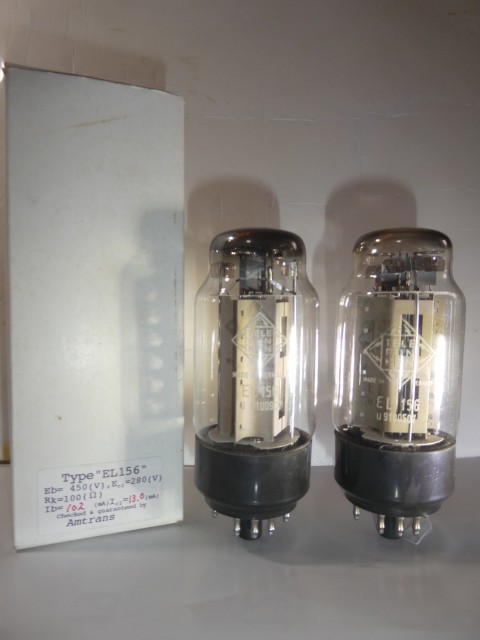 真空管 Telefunken EL156 良品 2本 muniatalaya.gob.pe