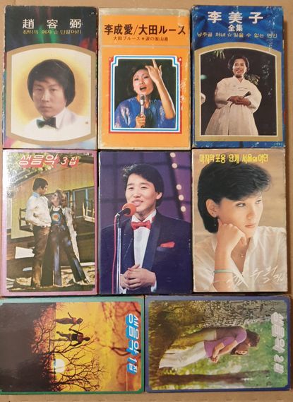 韓国歌謡懐メロ等カセット8本の画像2