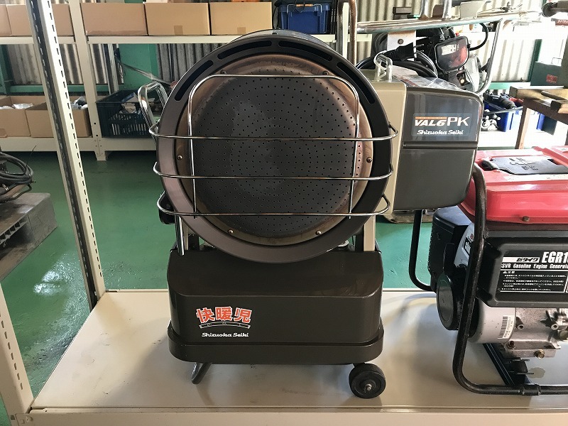 静岡 赤外線オイルヒーター ジェットファン VAL6-PK 60Hz