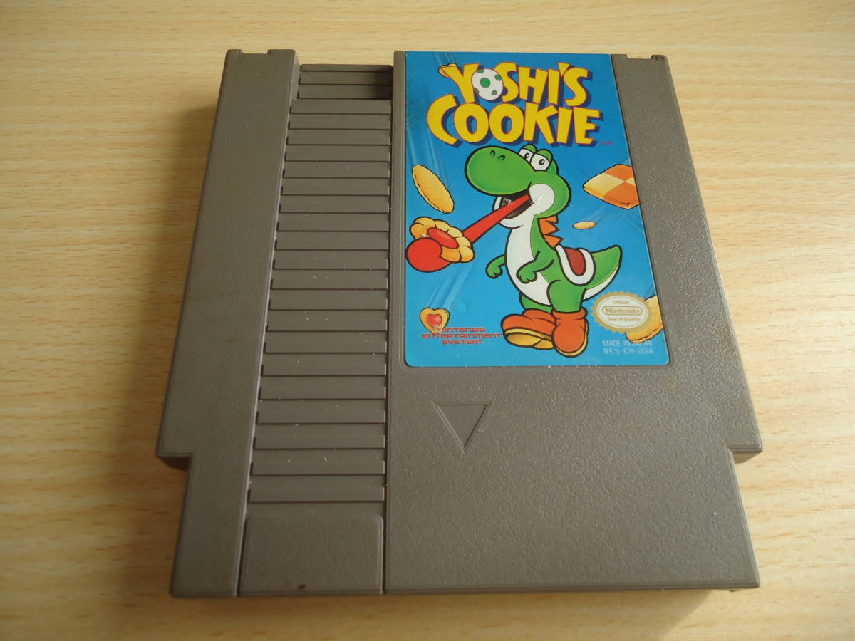 任天堂　ニンテンドー　ヨッシーのクッキー YOSHI’S COOKIE 北米版　ソフトのみ　ジャンク_画像1