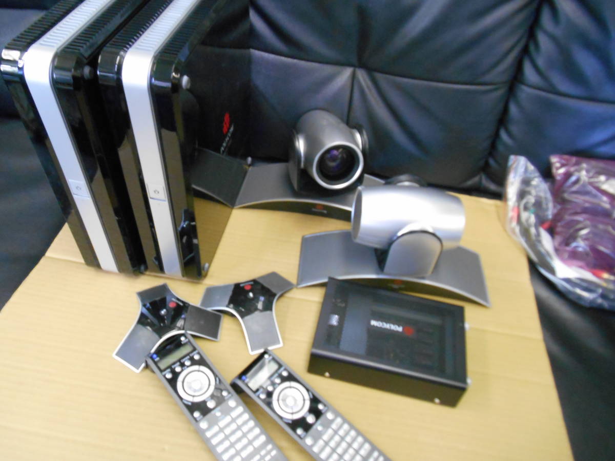 ヤフオク! - 2セット POLYCOM テレビ会議システム HDX700...
