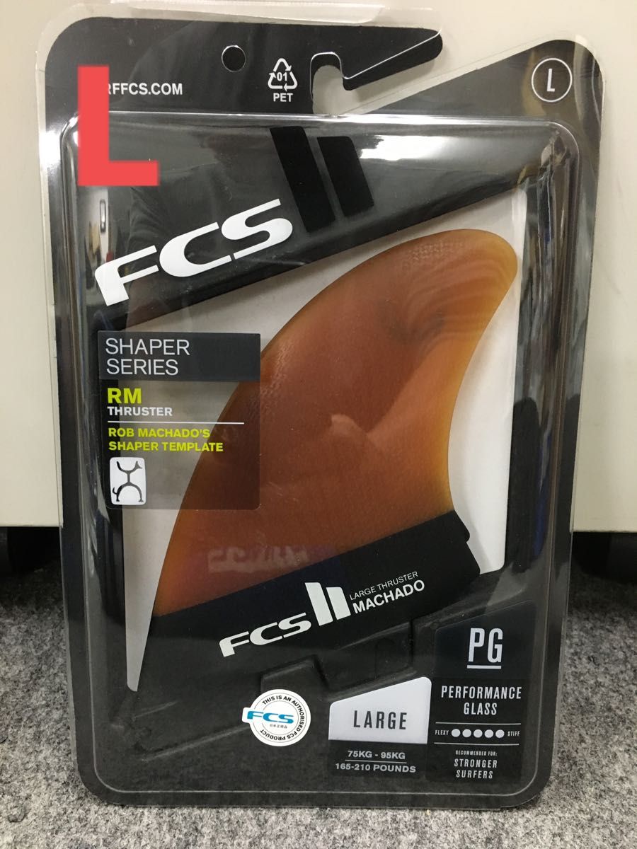FCS2 FCS 2 ロブマチャド キールフィン トライ Lサイズ マリンスポーツ ...