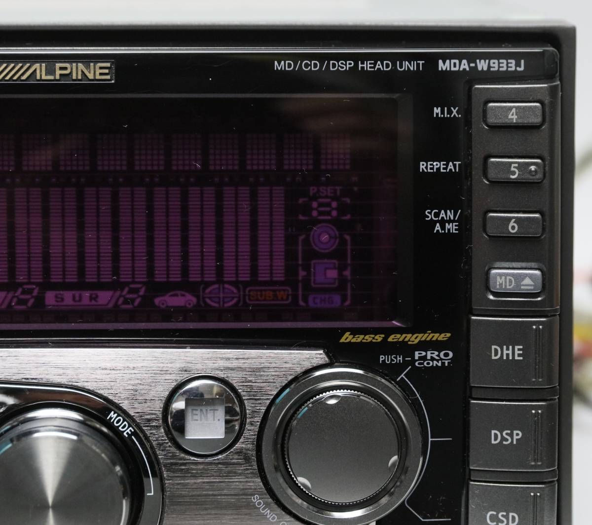 Yahoo!オークション - ALPINE MDA-W933J DSP/EQ/スペアナ MD/CD Yahoo!オークション - ALPINE MDA-W933J DSP/EQ/スペアナ MD/CD