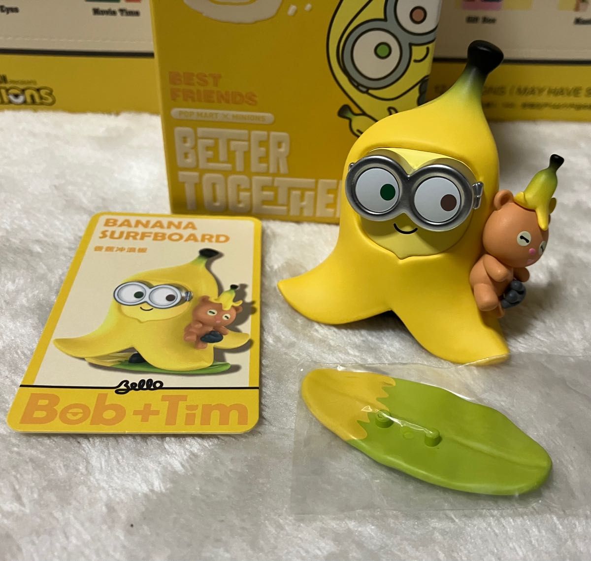 新品未開封 POPMART minions ミニオン ポップマート ボブ ティム ミニオン ボブ ティム POPMART ポップマート フィギュア|Yahoo