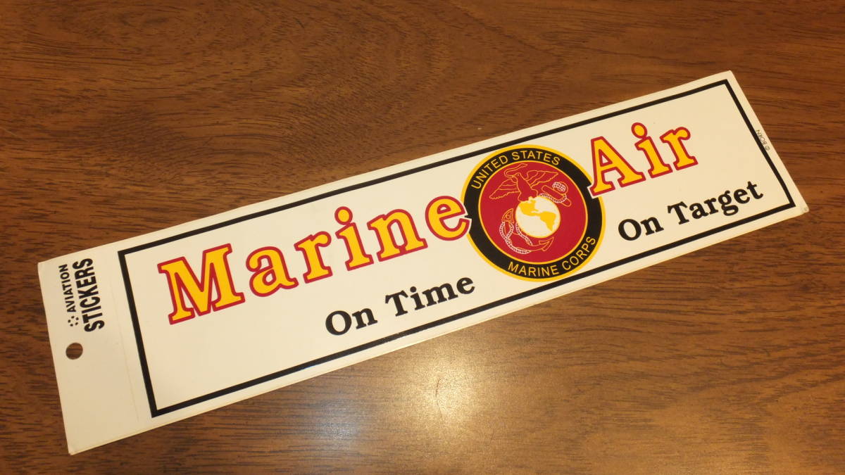 [USMC] America море . авиация .Marine Corps Aviation стикер переводная картинка вооруженные силы США USDM высокая скорость иметь свинец JDM Setagaya основа 