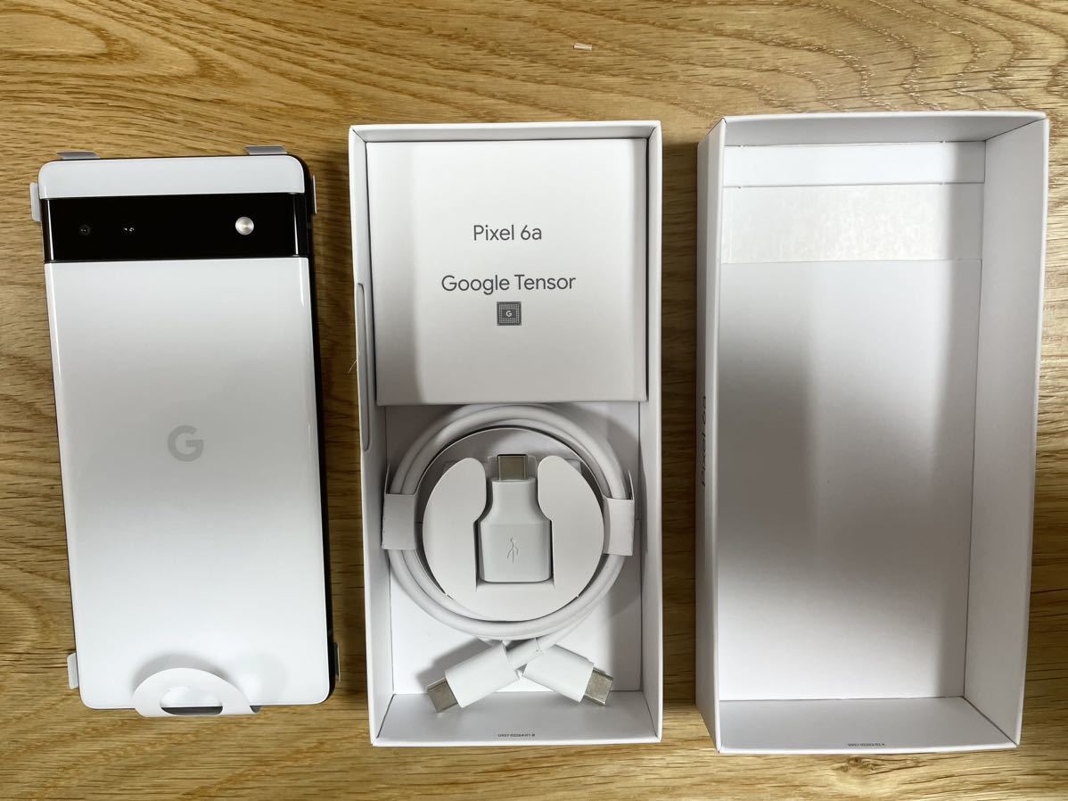 新品同様未使用品】【送料無料】Google Pixel 6a 128GB au SIMフリー