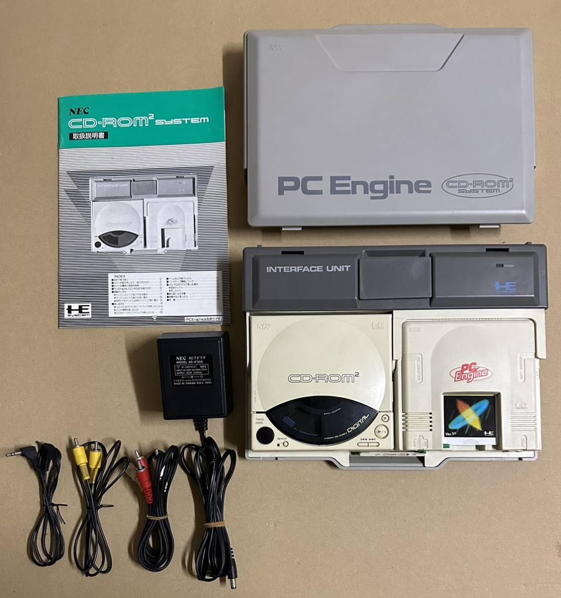 PCエンジン CD-ROM2インターフェイスユニット ジャンク品(中古/送料