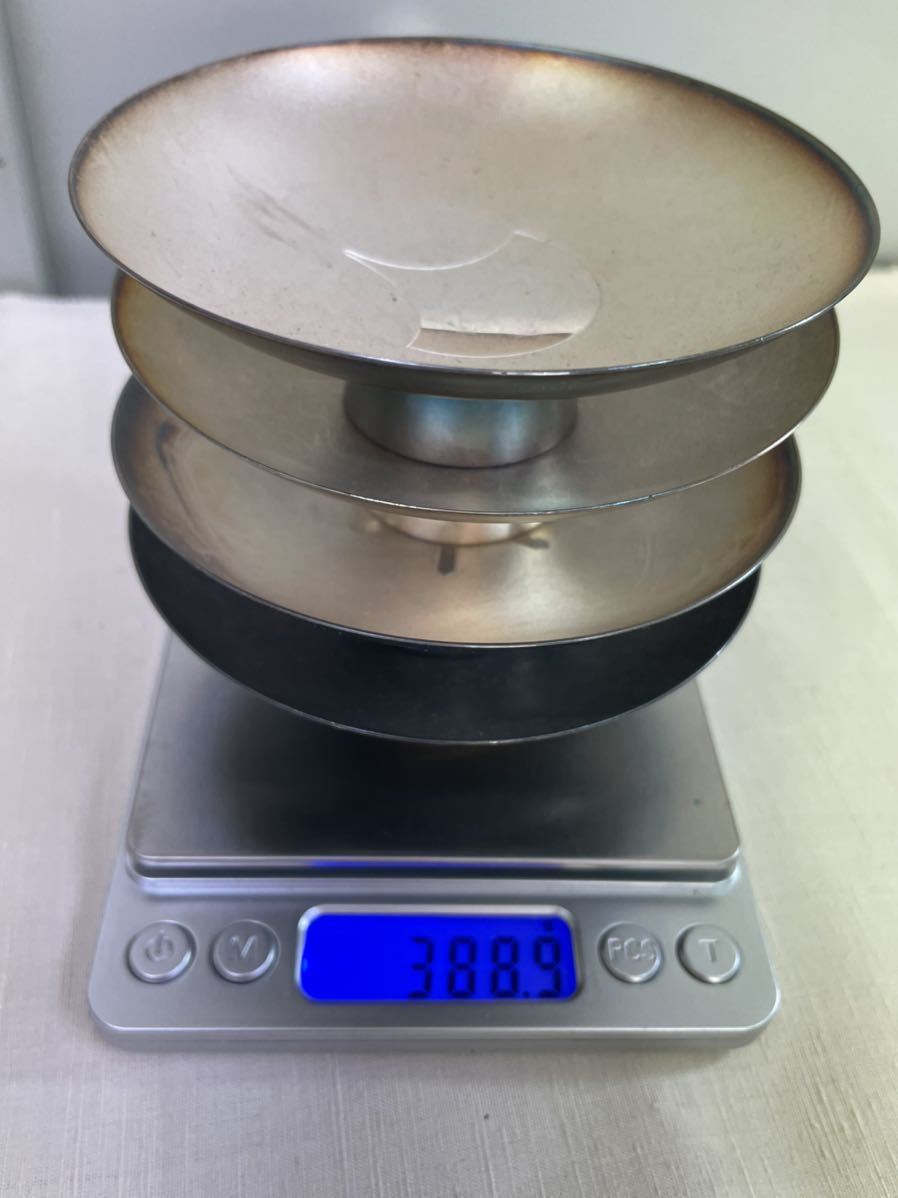 銀杯4個SILVER 純銀刻印有酒器金属工芸盃地金潰し総重量388.9g 銀杯4個SILVER 純銀刻印有酒器金属工芸盃地金潰し総重量388.9g