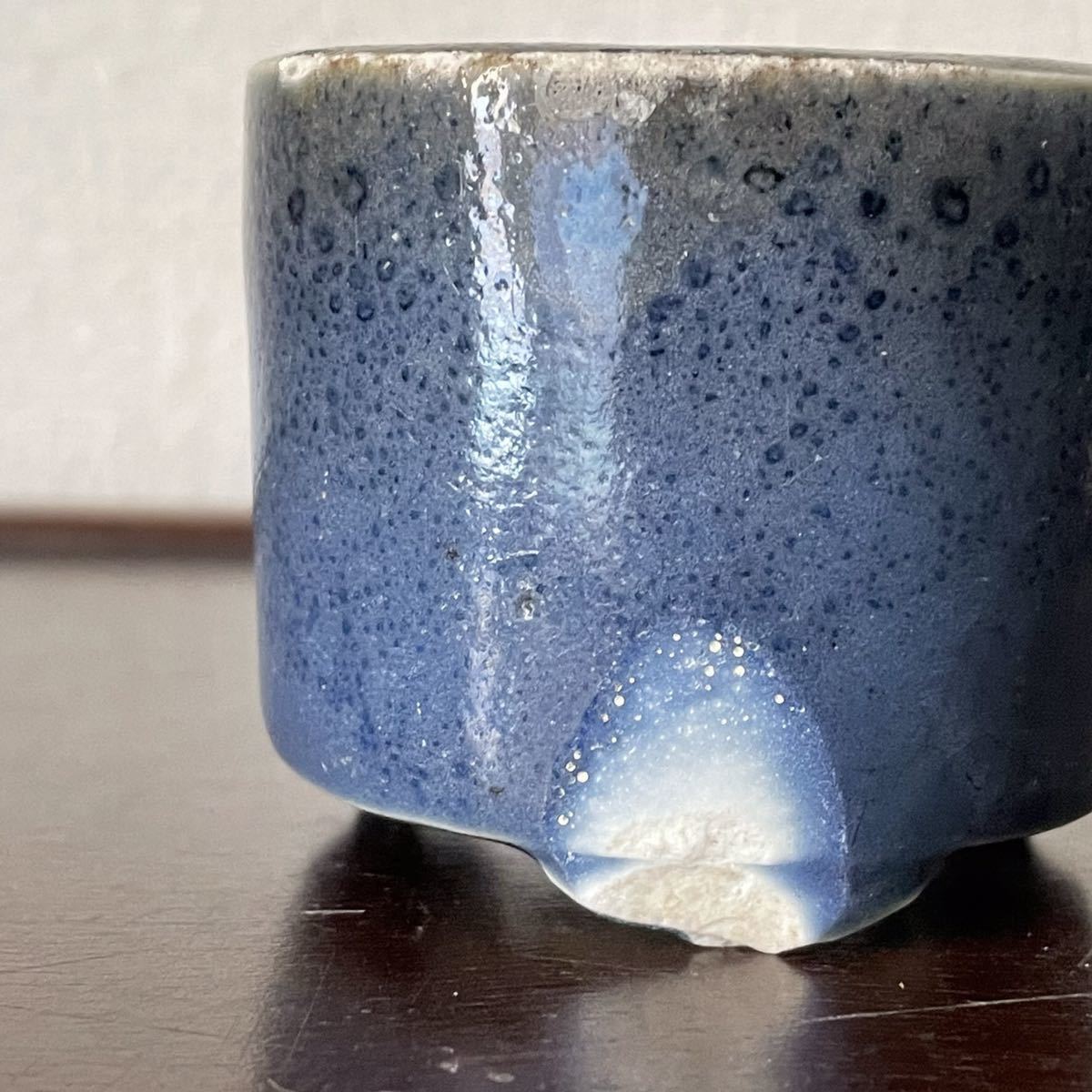瑠璃釉三つ足香炉 *瑠璃古九谷 *江戸時代前期 | lokomotivblog.hu