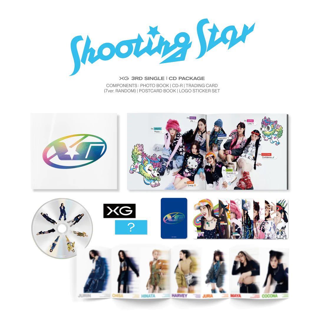 新品未開封】XG第3弾 SHOOTING STAR 数量限定 CDBOX | labiela.com