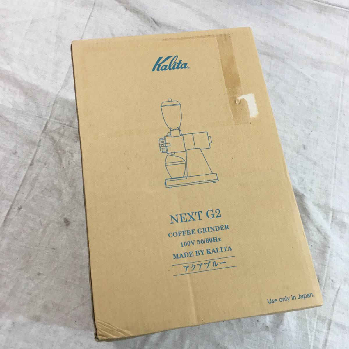 現状品 カリタ Kalita コーヒーミル グラインダー ネクストG2 アクア