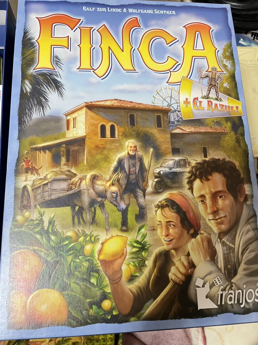 円高還元 フィンカ ボードゲーム 日本語訳つき エルラズール拡張 Finca