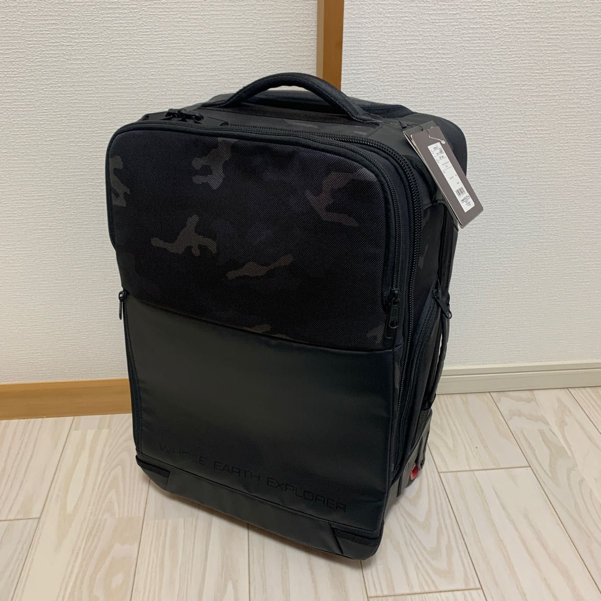 Whole Earth キャリーバッグ Nomad Traveller WE27GL01 BLK (メンズ