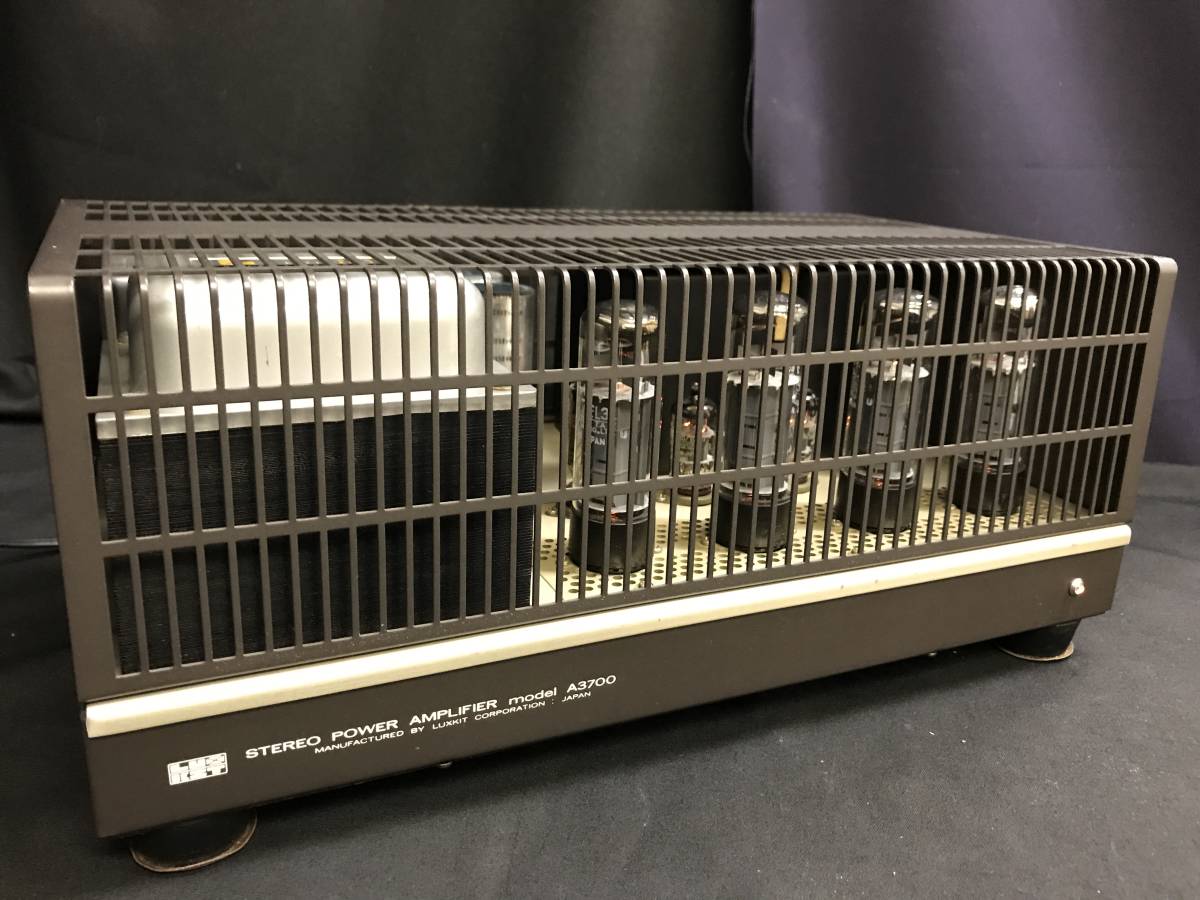 LUXMAN(ラックスマン） LUXMANKIT 真空管パワーアンプ A3700（整備品）ラックスマンキット