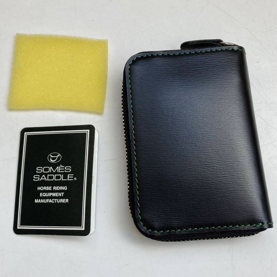 未使用 SOMES ボックスカーフ コインケース ソメスサドル 未使用 SOMES ボックスカーフ コインケース ソメスサドル
