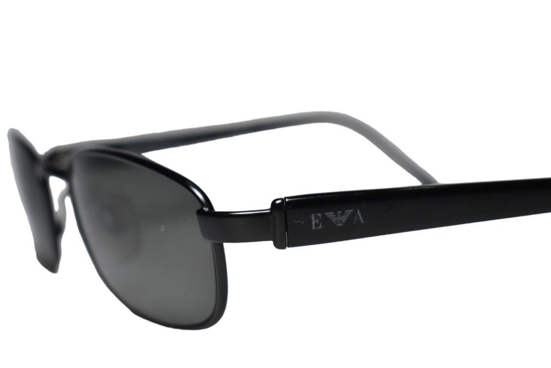  хорошая вещь Италия производства [EMPORIO ARMANI/ Emporio Armani ]104-S полный обод квадратное type солнцезащитные очки черный очки стандартный товар 