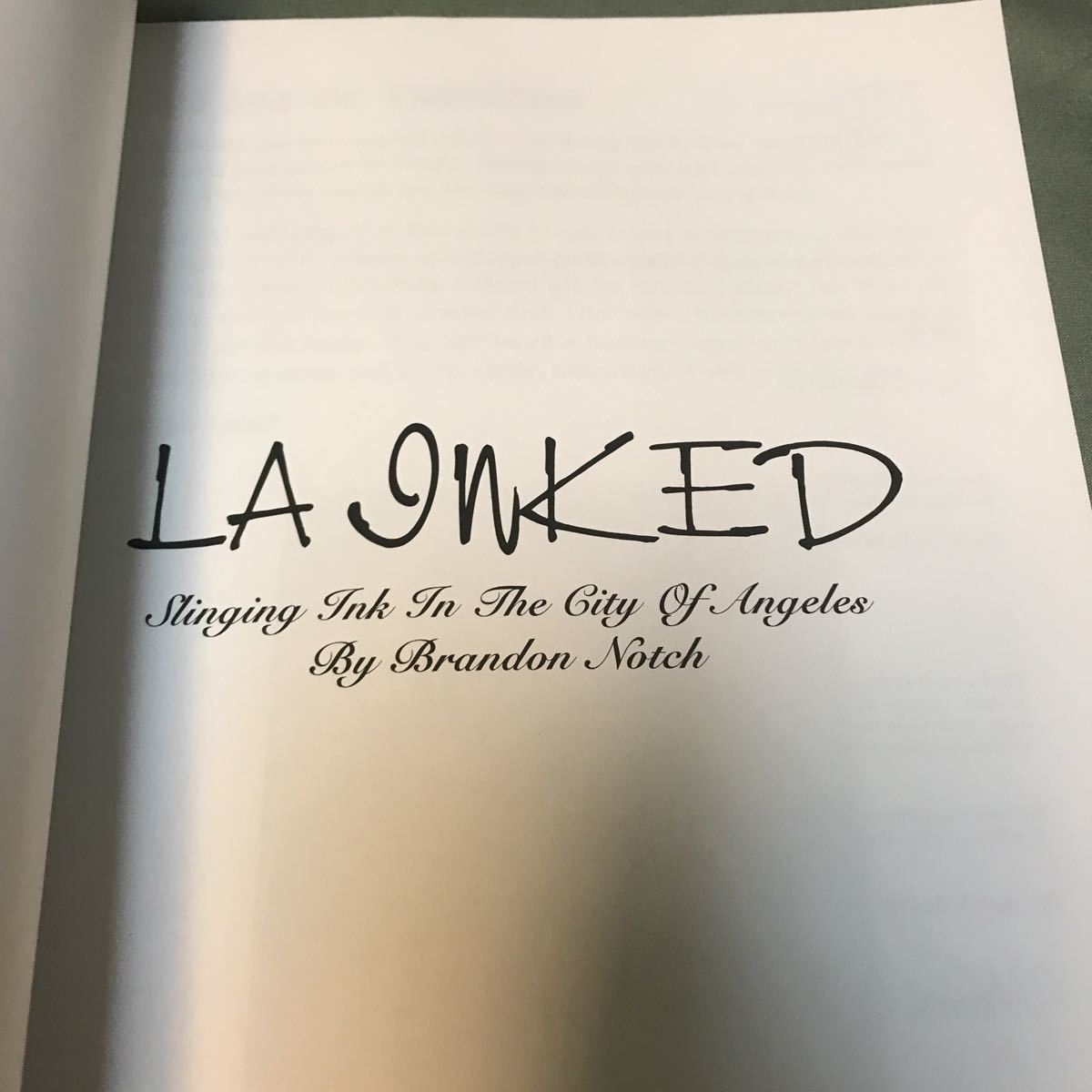 LA INKED 洋書　tattoo tattoos 刺青　洋彫　アメリカン タトゥー　文身　本　インテリア　貴重本　slinging ink in the city of angeles_画像8