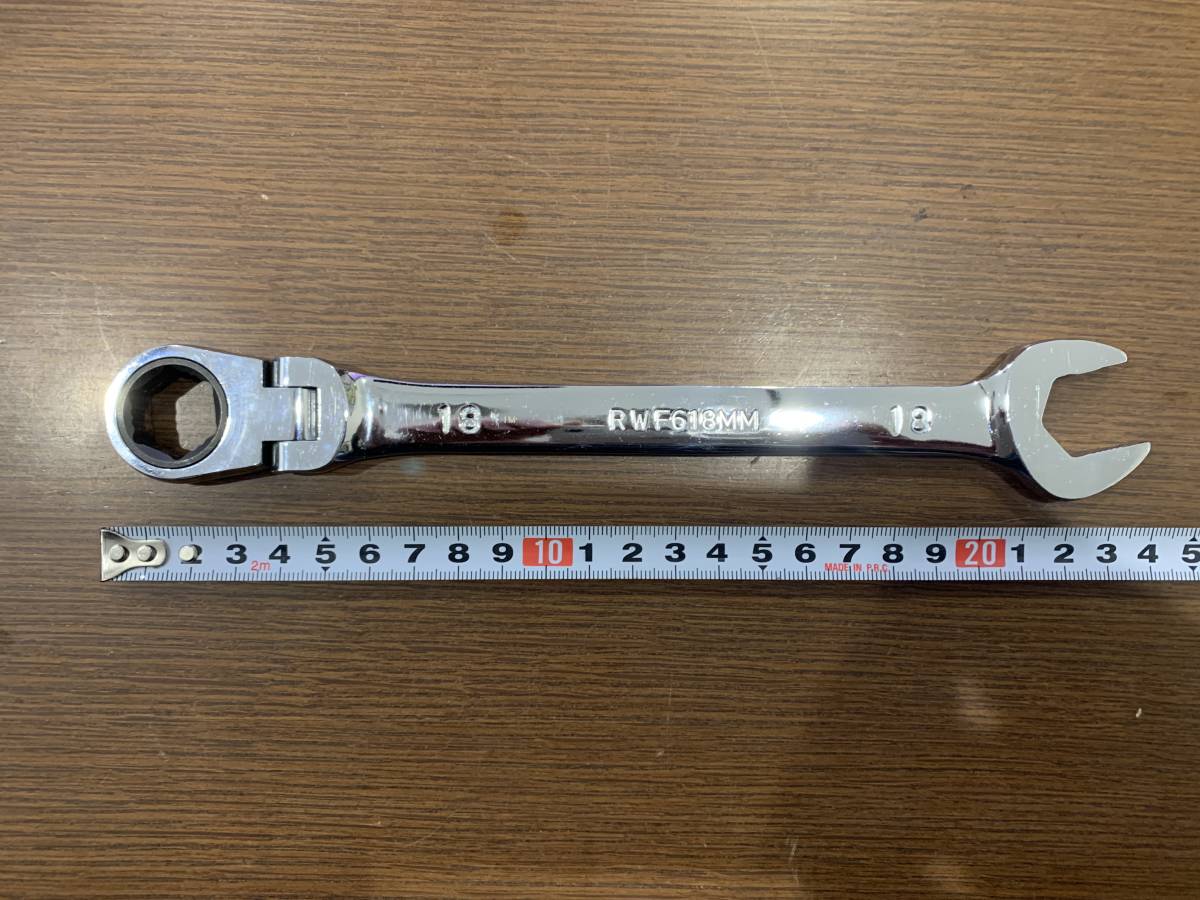 MAC TOOLS(マックツールズ) フレックスラチェッティングレンチ 18MM