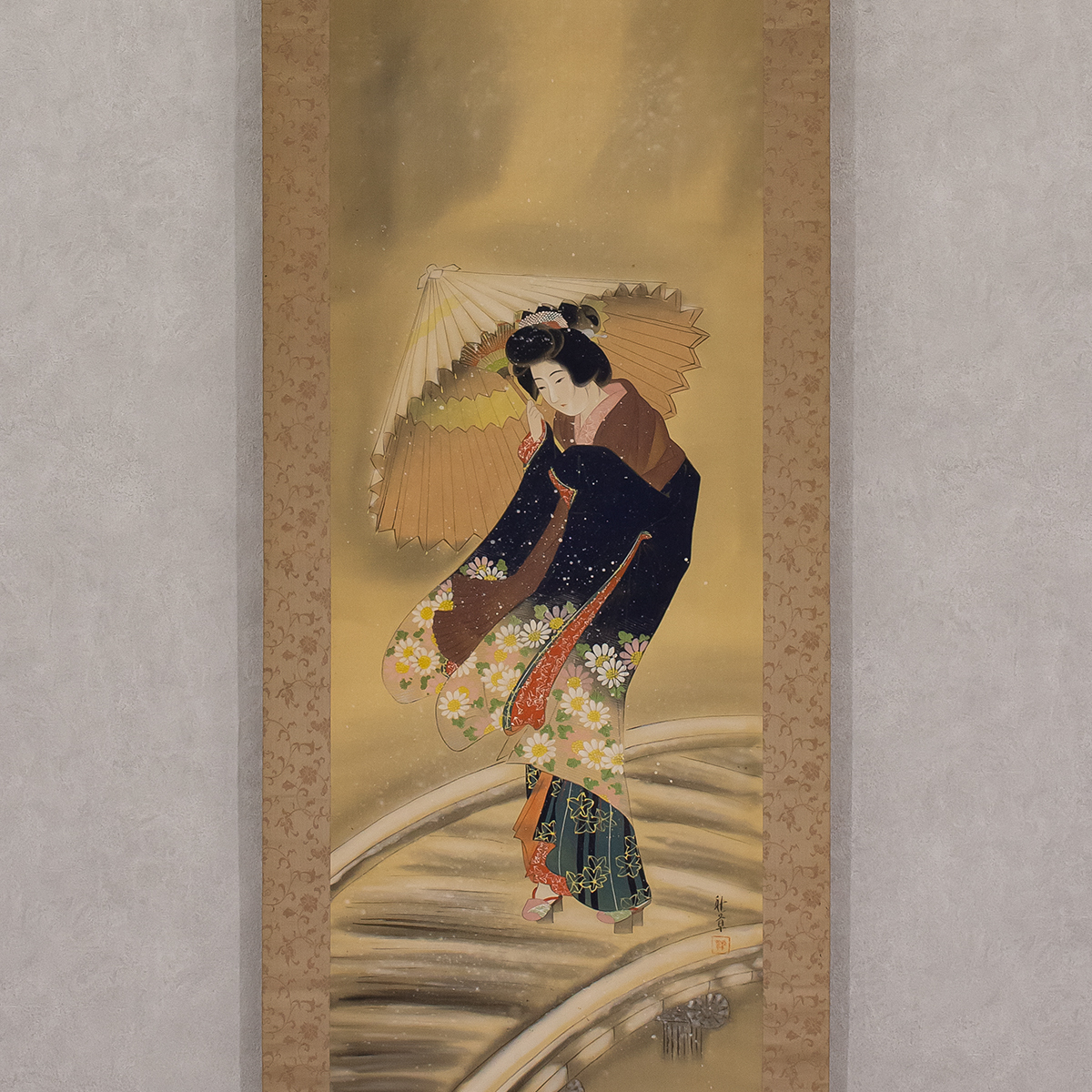 掛け軸(美人、箱なし) | www.downtownissaquah.com