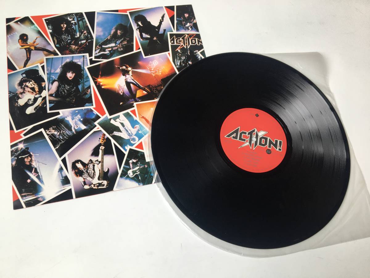 23110●Action! - Hot Rox/28PL-78/アクション ジャパメタ ホット・ロックス/Yoshiro/12inch LP アナログ盤の画像3