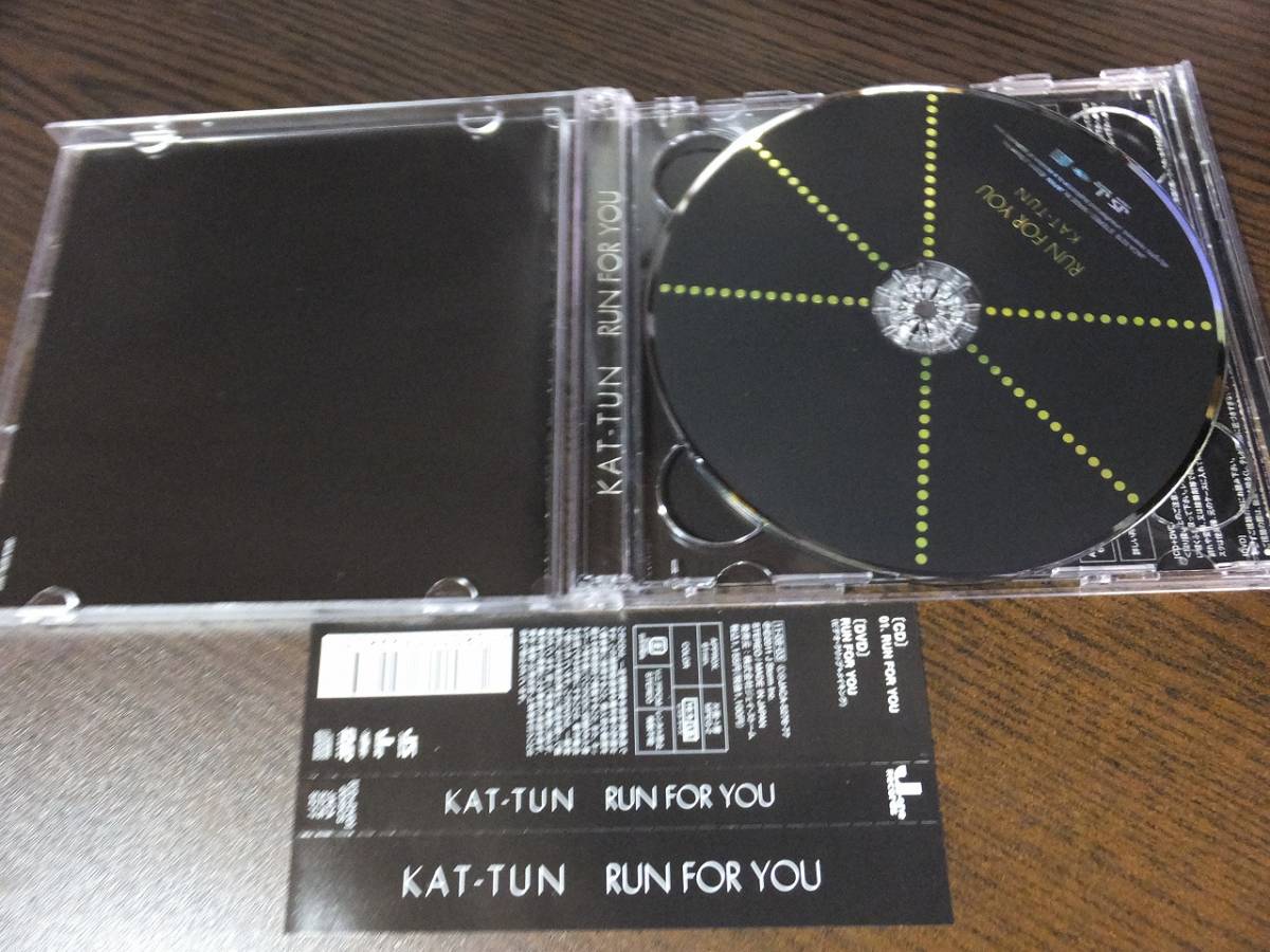 KAT-TUN - RUN FOR YOU (DVD есть ) / BIRTH (DVD есть ) / ONE DROP (DVD есть ) / DON*T U EVER STOP CD 4 шт. комплект 