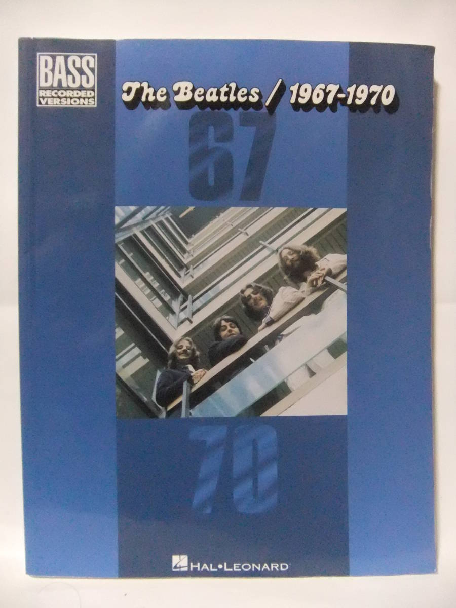 ★The Beatles　1967-1970　 Bass Recorded Versions（ビートルズ/1967-1970: ベース録音バージョン）_画像1