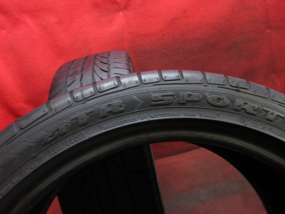 タイヤ 2本 225/45ZR18 ATR SPORT 225/45R18 バリ山 溝アリ 送料無料★13547T_画像5